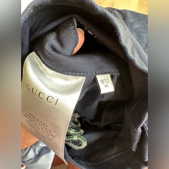 Gucci romper and shirt with embroidery size 9/12 months. - Picture 5 of 7